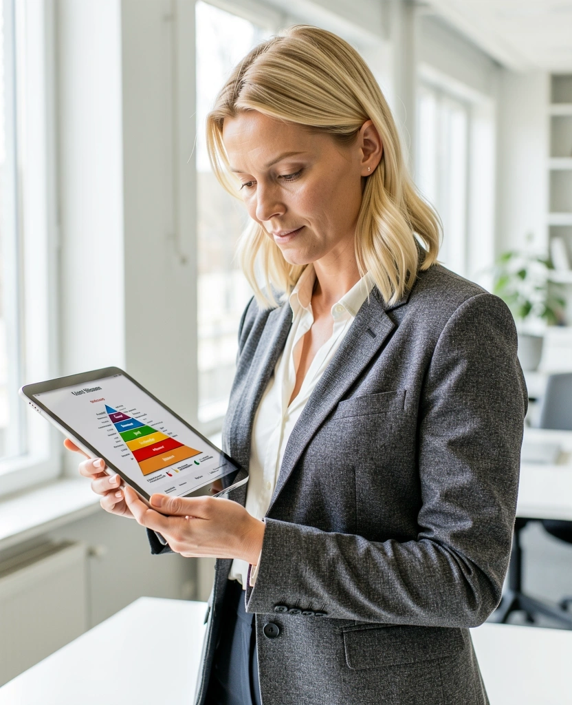 Ravitsemusasiantuntija työssään